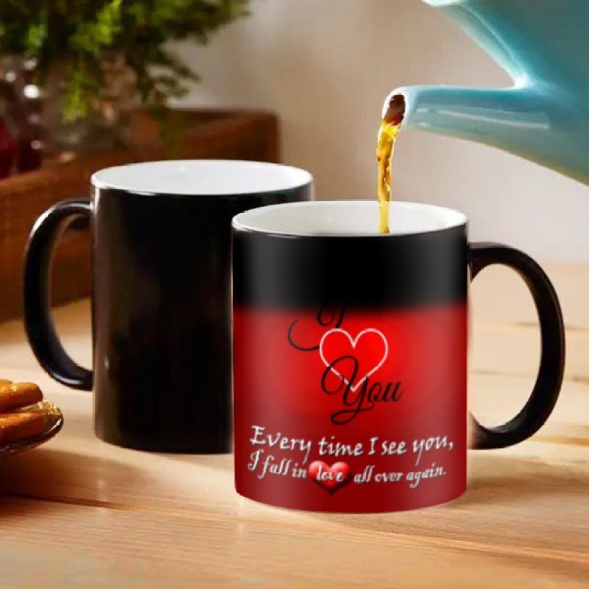 LOVE GIFT Romantic Gift for Wife, Husband, Girlfriend, Boyfriend, Love,  Printed Coffee Mug, Birthday Gift, Anniversary