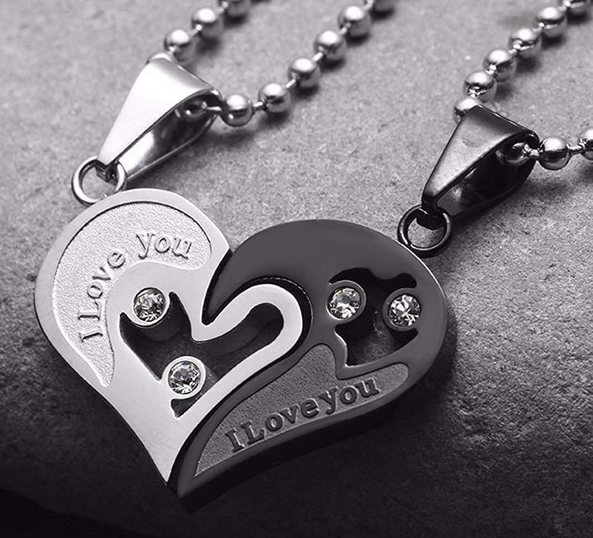 Diamond B-Lovee Heart Chain