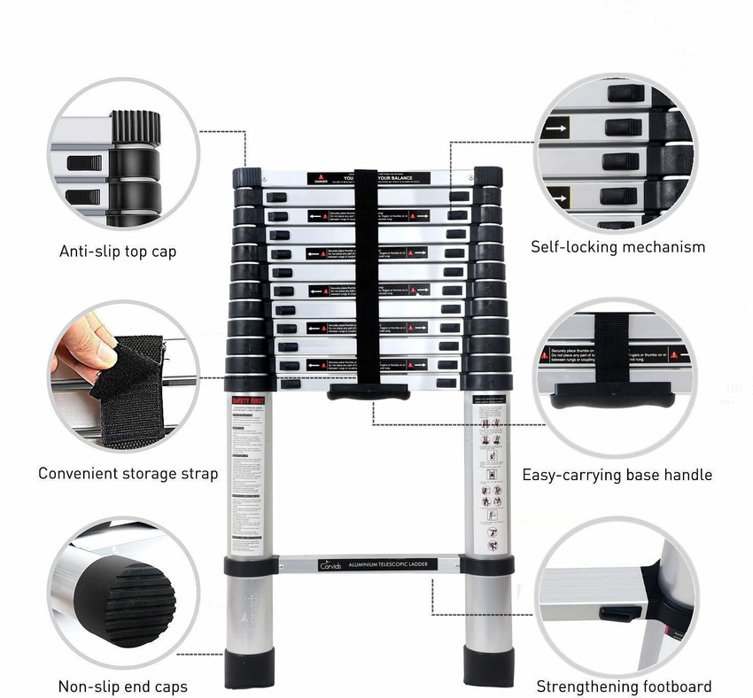 Corvids telescopic outlet ladder