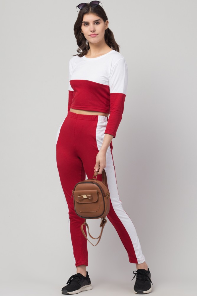 NICE QUEEN Solid Women Track Suit - Buy NICE QUEEN Solid Women