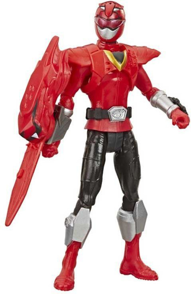 Power Rangers Beast Morphers Beast X Red Ranger 6 inch Action