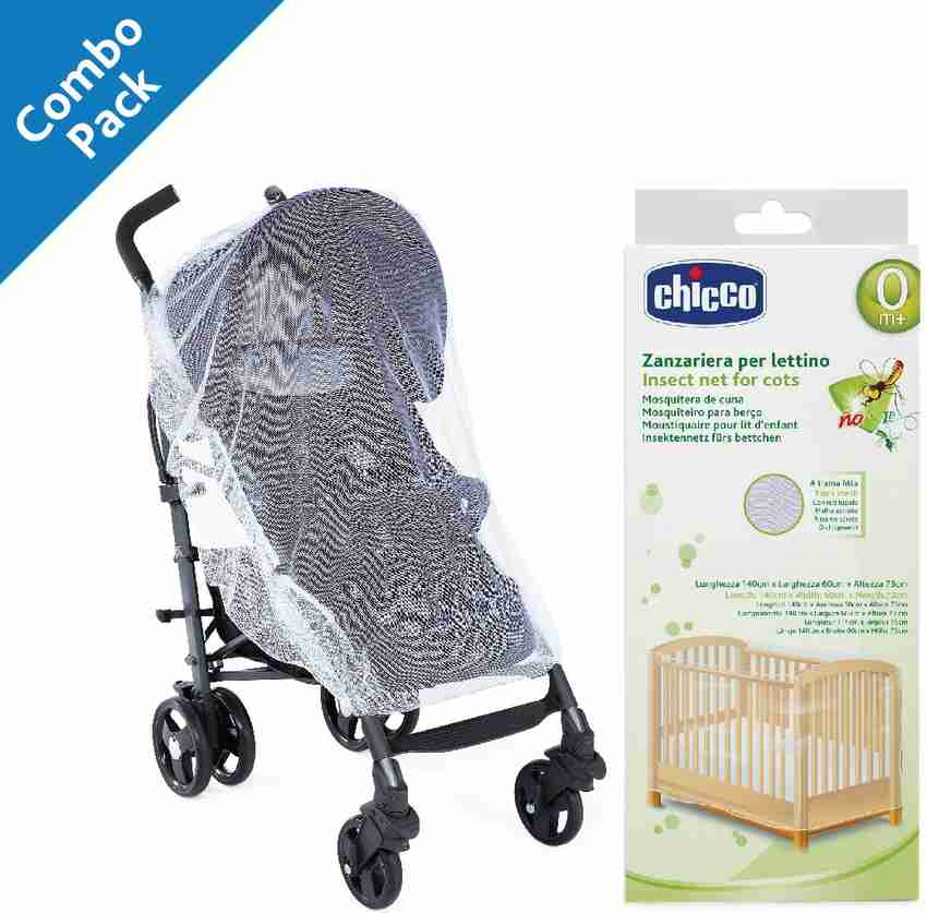 Chicco Mosquito Net for Cot and for Stroller Pack of 2 Buy Baby Care Combo in India Flipkart