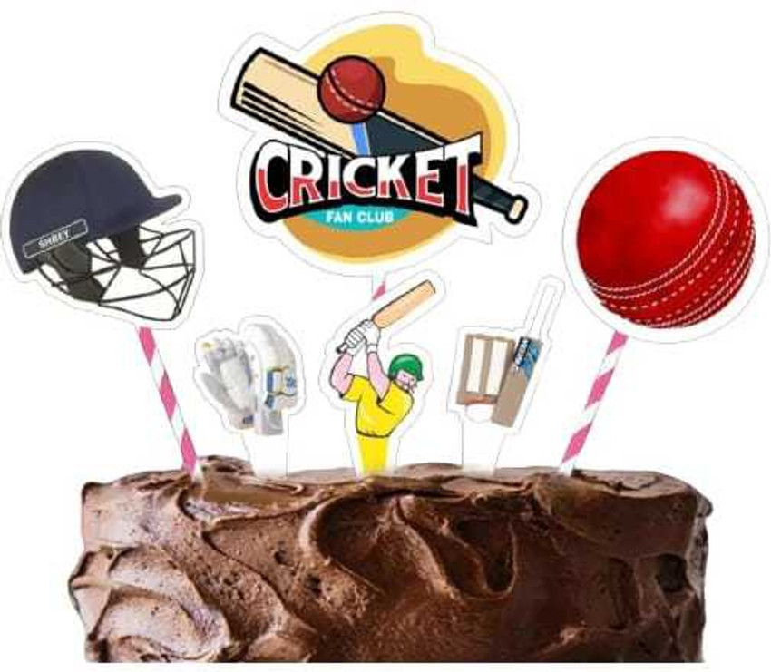 Details 126+ cricket cake toppers in.eteachers