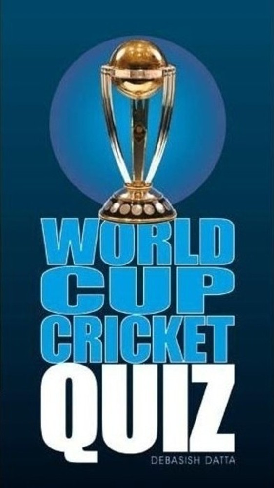 World Cup Cricket Quiz Buy World Cup Cricket Quiz by Dutta
