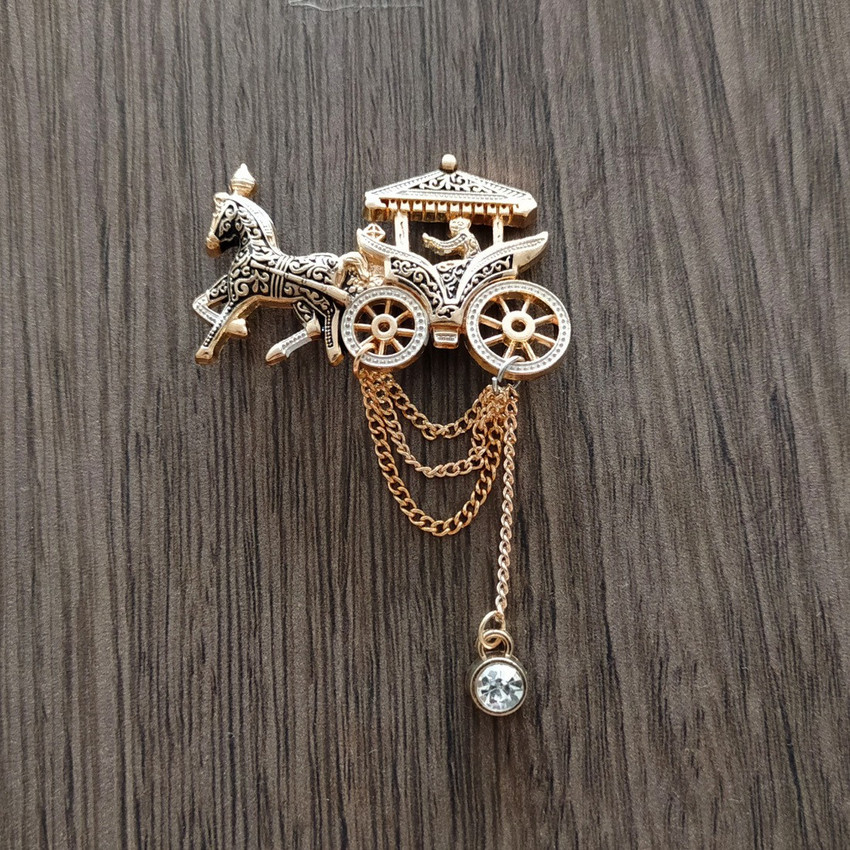 Wedding suit brooch discount