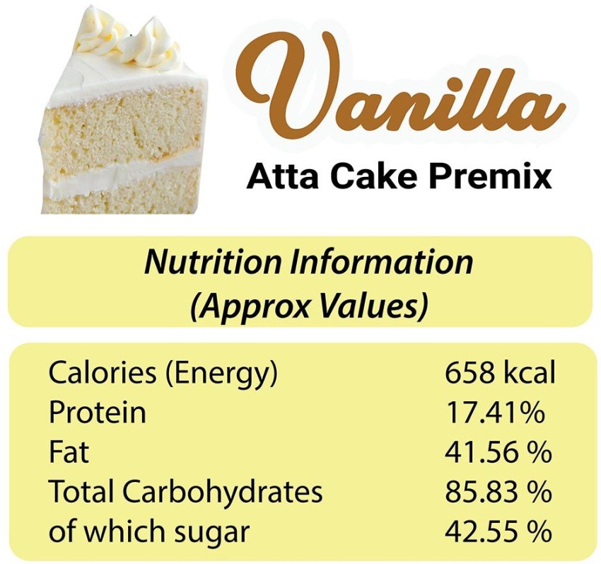 Richday Eggless Vanila Atta Cake Premix (cake mix) 250gm 250 g Price in  India - Buy Richday Eggless Vanila Atta Cake Premix (cake mix) 250gm 250 g  online at Flipkart.com