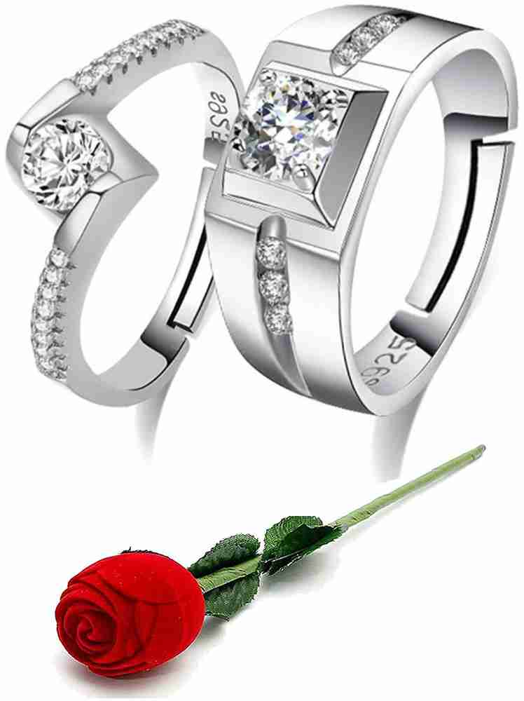 Karatcart Alloy Platinum Plated Ring Price in India Buy