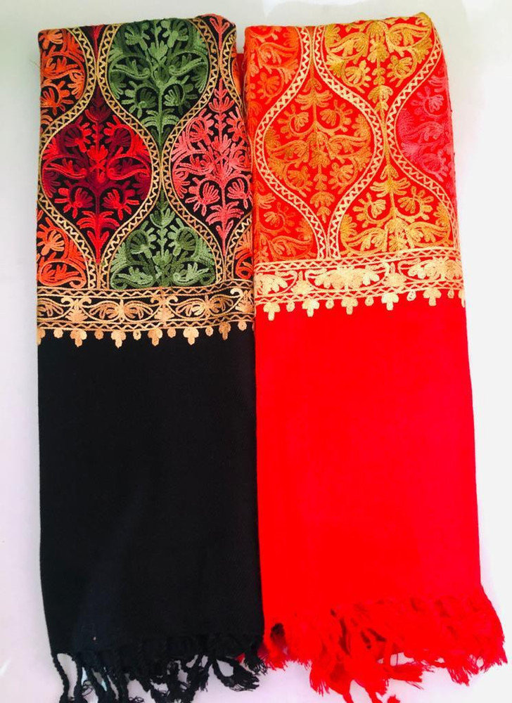 Kashmiri queen Wool Embroidered Women Shawl Buy Kashmiri queen