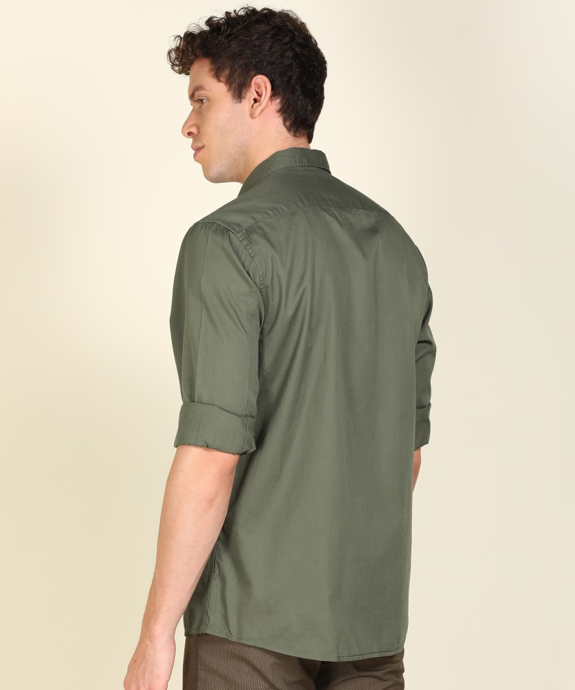 Poncho Fishing Shirt | Light Green Short Sleeve