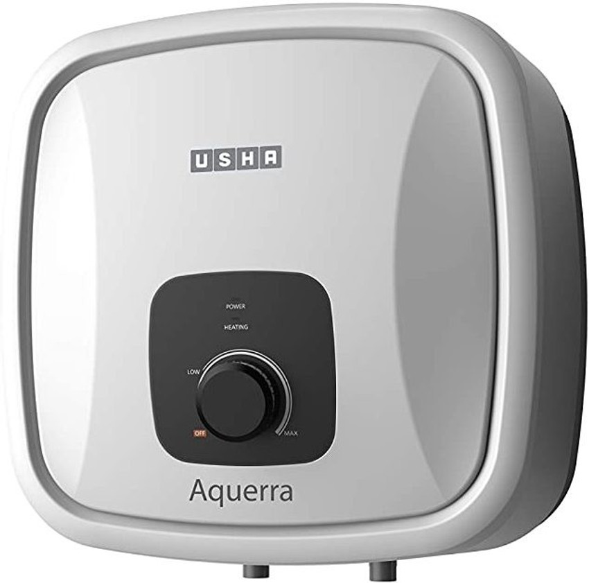 USHA 15 L Storage Water Geyser (aquerra 15L, White) Price in India - Buy  USHA 15 L Storage Water Geyser (aquerra 15L, White) online at Flipkart.com