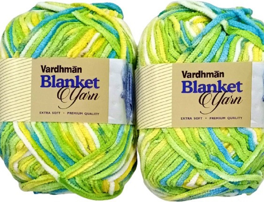 Vardhman Baby Blanket Yarn for Crochet, Soft Thick Wool for
