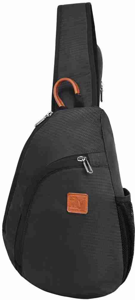Fly Fashion Casual One Side Shoulder Cross body Sling Bag For Men and Women 7 L Backpack Black Price in India Flipkart