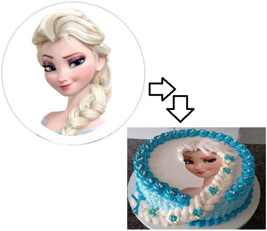 New Frozen 2 Cake Topper - Edible Images