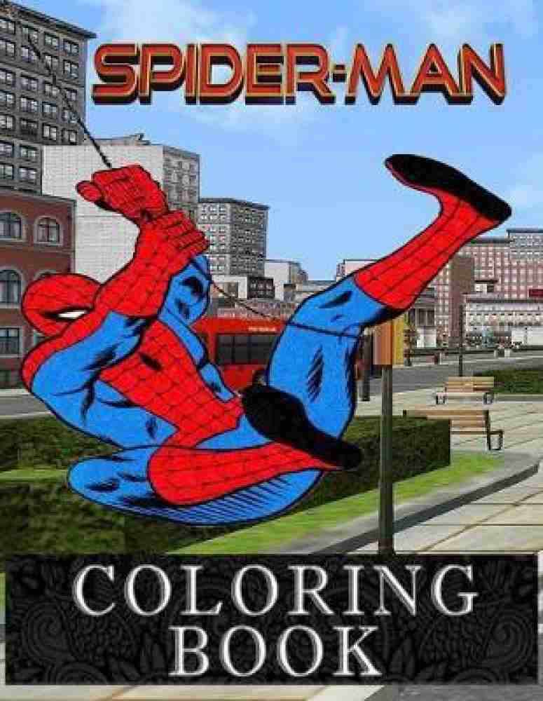 SpiderMan Coloring Book: Buy SpiderMan Coloring Book by Kdp Rcoz