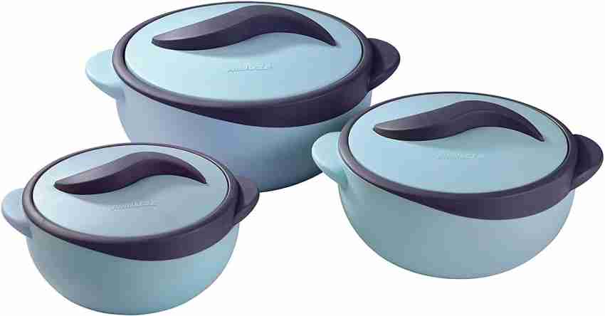 Pinnacle Polka Thermoware Casserole Gift Sets, Size: Polka 3 Pcs Set