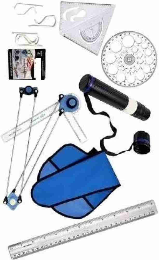 Antiquity ENGINEERING DRAWING KIT WITH MINI DRAFTER, SHEET CONTAINER, PRO  CIRCLE, SCALE, SET SQUARE Drafting Kit Price in India Buy Antiquity ENGINEERING  DRAWING KIT WITH MINI DRAFTER, SHEET CONTAINER, PRO CIRCLE,