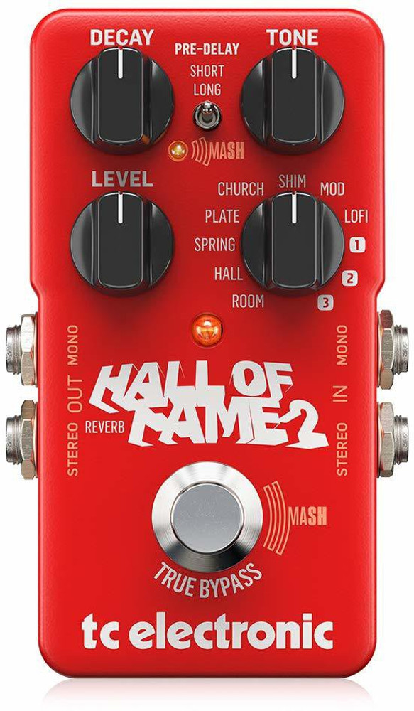 TC Electronic Hall of Fame 2 Reverb Pedal Guitar Processor Price 
