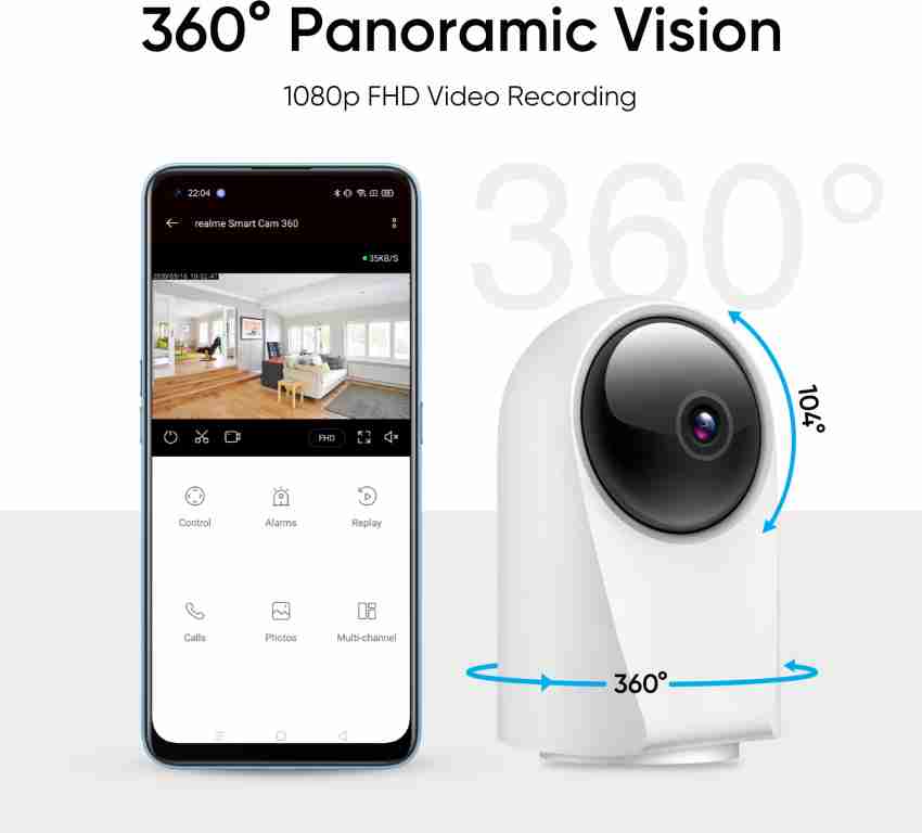 realme home security camera