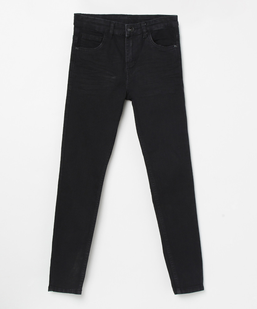 MAX Slim Boys Black Jeans Buy MAX Slim Boys Black Jeans Online