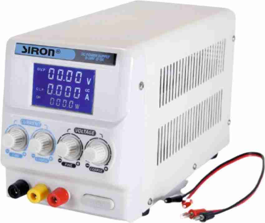 Siron 305D Regulated DC Variable Bench Power Supply 0-5A 0-30V Adjustable  Low Noise, High Precision. Designed for R&D, Labs, Laptops, Phone Repair &  Electronic DIY 150 Watts PSU - Siron 