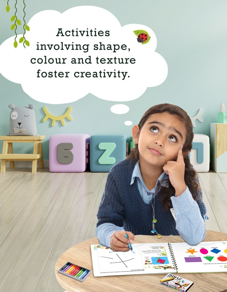 Creativity For Kids My Scrapbook Kit English & Hindi (2 Books) A4