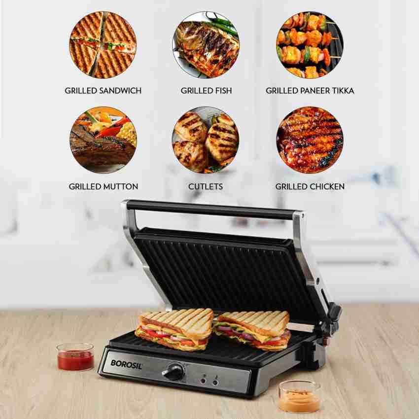 Buy Grill Sandwich Makers & Waffle Makers Online at Great Prices - Borosil