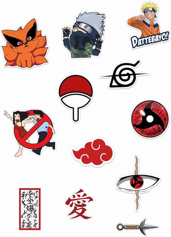 Anime Stickers Naruto Notebook, Anime Stickers Cute Naruto