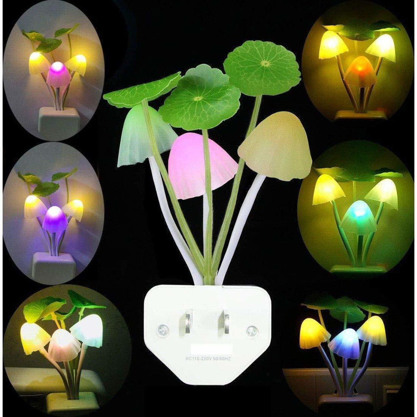 Led mushroom night clearance light