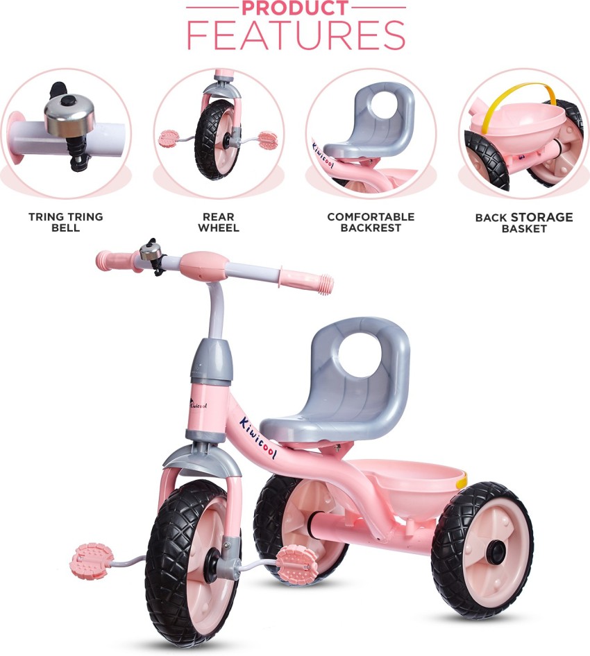 KIWI COOL Super duper cool tricycle for your toddler 3 TO 6