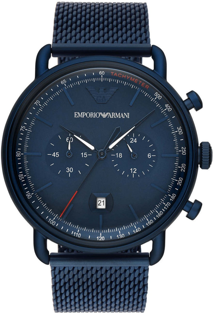 Emporio armani aviator watch store