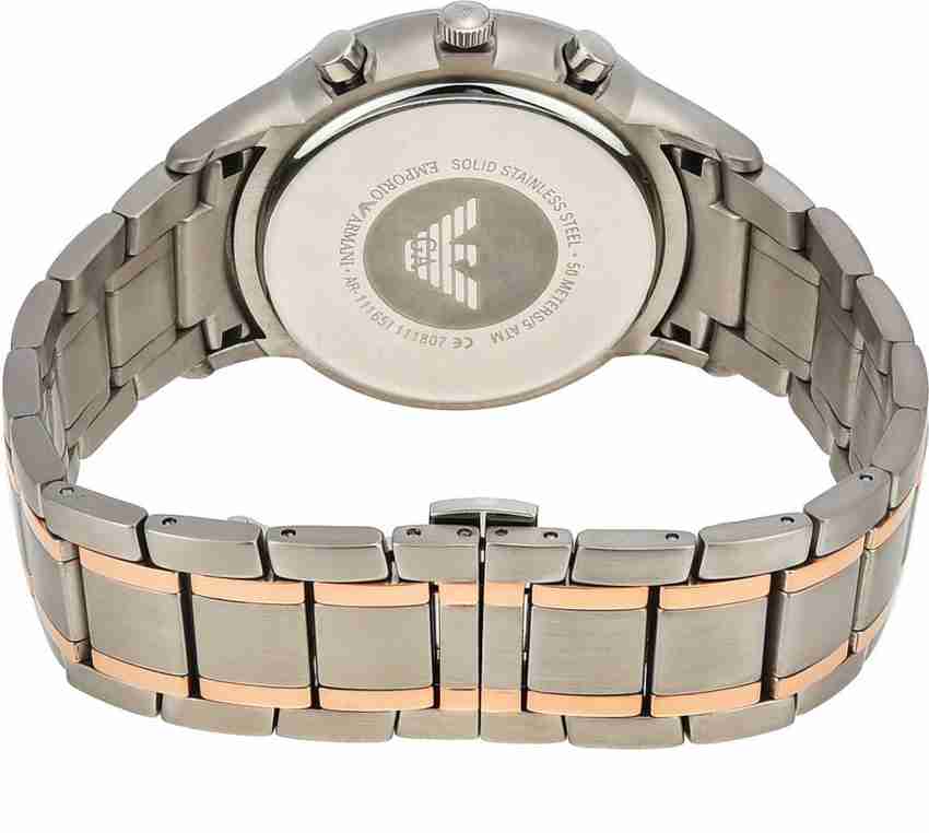 EMPORIO ARMANI Renato Renato Analog Watch For Men Buy