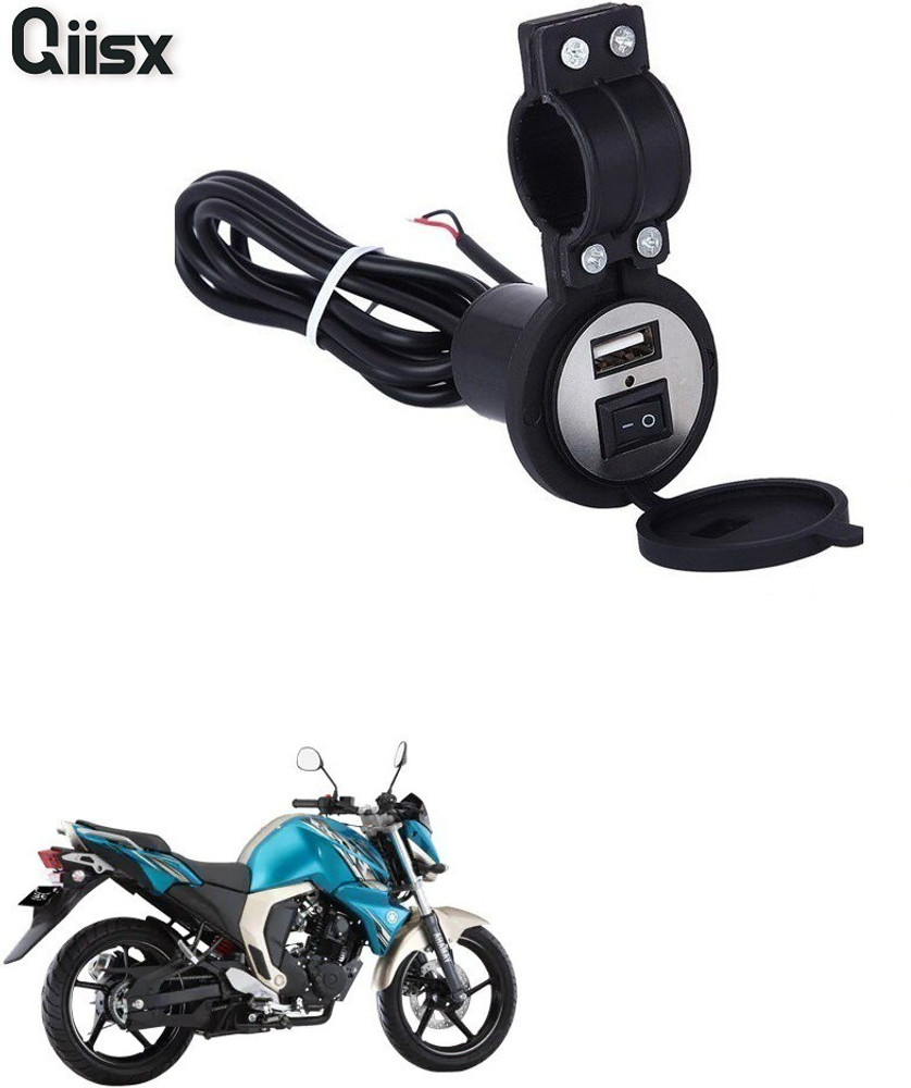 Qiisx QIX 2319 Heavy Duty Bike Mobile USB Charger For Ymha FZ 5 A Bike Mobile Charger Price in India Buy Qiisx QIX 2319 Heavy Duty Bike Mobile USB Charger For Ymha FZ