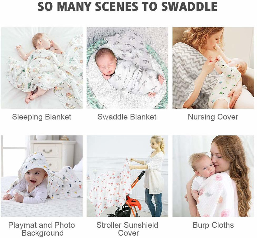Swaddling with sale a muslin blanket