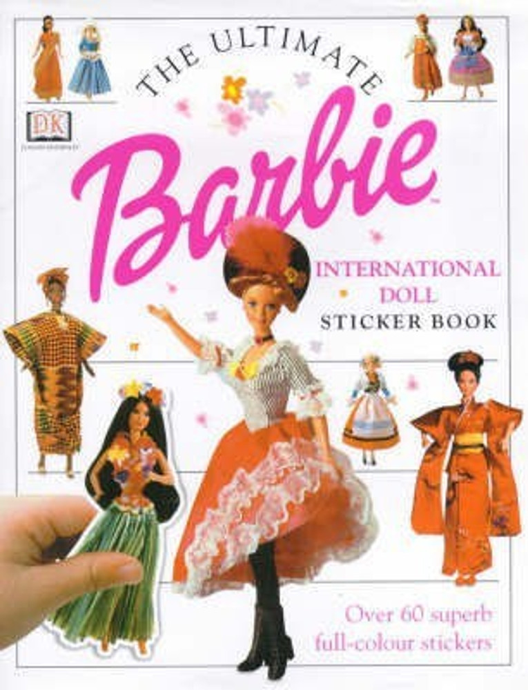 Barbie doll sticker discount book