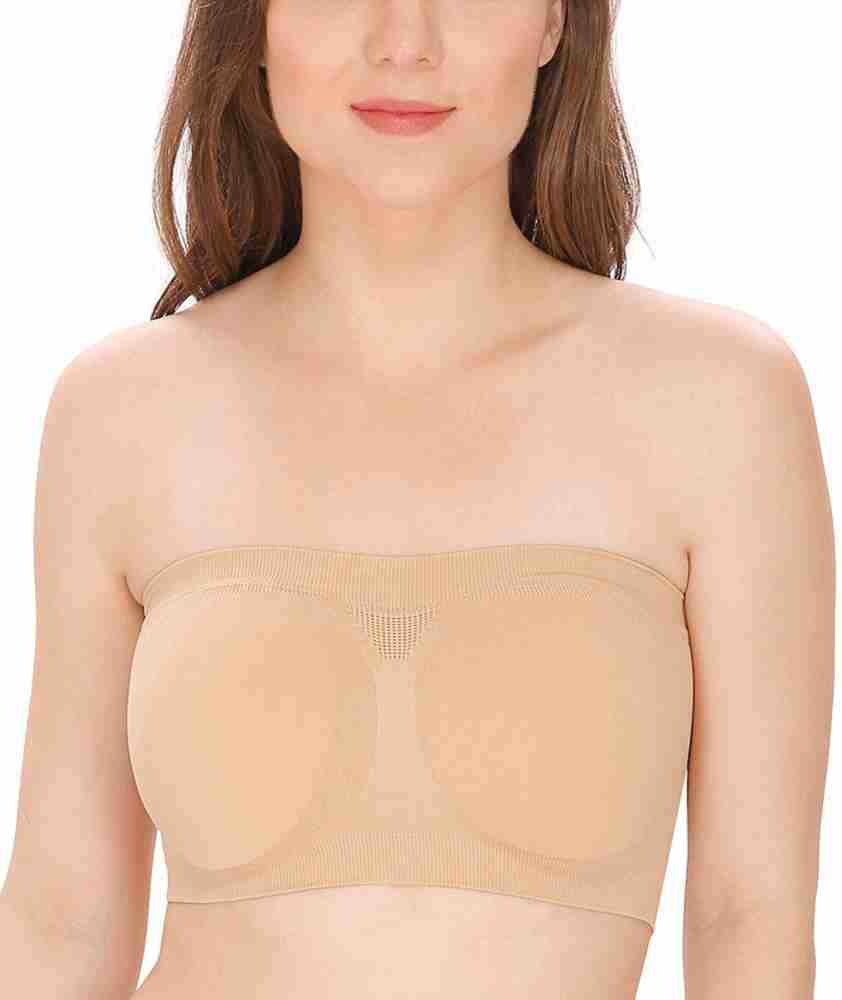 Buy 3Six5 Women Beige Cotton Blend Tube Non Padded Bra (30A) Online at Best  Prices in India - JioMart.