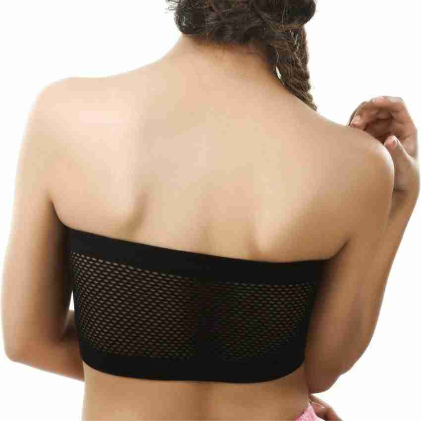 New Sexy Brassiere Wireless Bralette Sports Yoga Bra U Back Tube Top  Wrapped Chest Girl Strapless Front Buckle Lift Bra Beige at  Women's  Clothing store