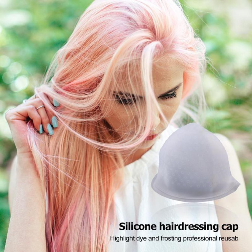 Gabbar Highlighting Cap Streak Hair Hi Lite Cap With Hook Bleach