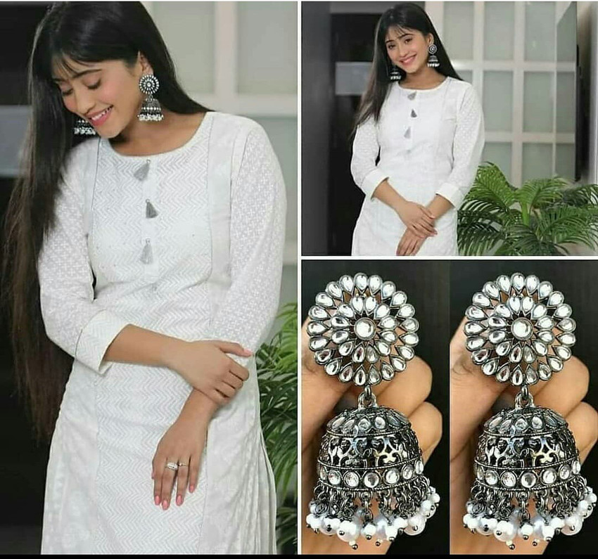 Jhumka for kurti best sale