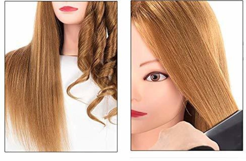 Buy FABA Mannequin Head with Hair 2628 Styling Head Cosmetology Mannequin  Head Head Practice Braiding Cosmetology Doll Head Hair with Free Clamp  Holder Online at desertcartINDIA