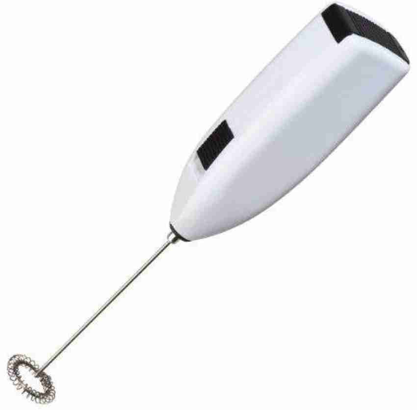1pc Milk Frother Handheld Battery Operated Electric Whisk For Coffee,  Lattes, Egg Beater,Cappuccino, Hot Chocolate, Sleek Drink Mixer