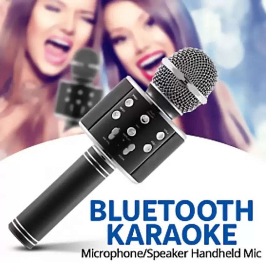 Hemrex Q7 Handheld Wireless Bluetooth Karaoke Singing Mic Speaker Player microphone  Price in India - Buy Hemrex Q7 Handheld Wireless Bluetooth Karaoke Singing  Mic Speaker Player microphone online at