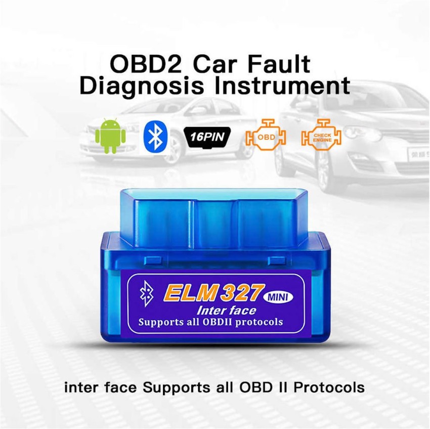 Super Mini ELM327 V2.1 OBD2 II Bluetooth/Wifi Car Auto Diagnostic Interface  Scanner with CD-ROM for all OBD-II compliant vehicles