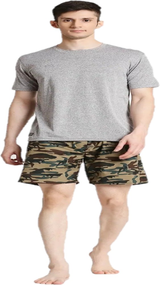 Men's boxers Camouflage Military panties man Cotton mens boxer shorts  Underwear male Army Green Bulge Underpants