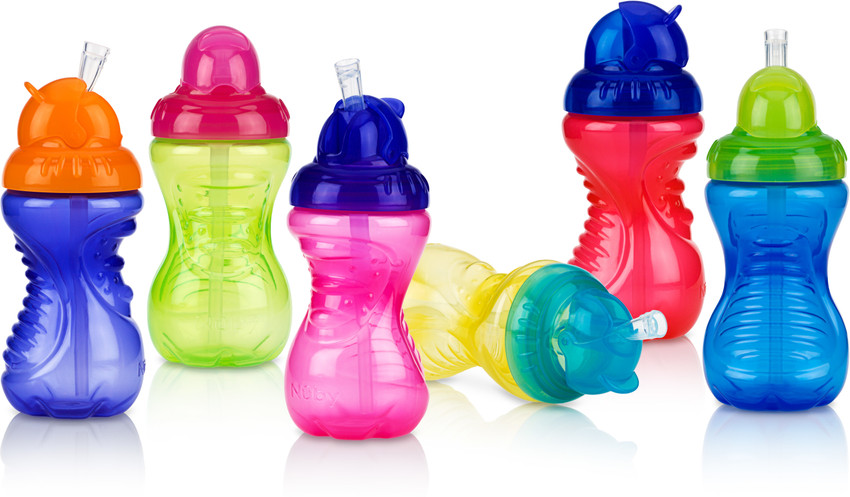 Nuby bottle with straw discount
