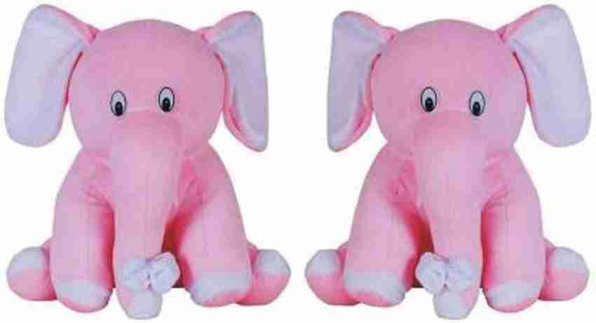 Pink elephant teddy shop bear