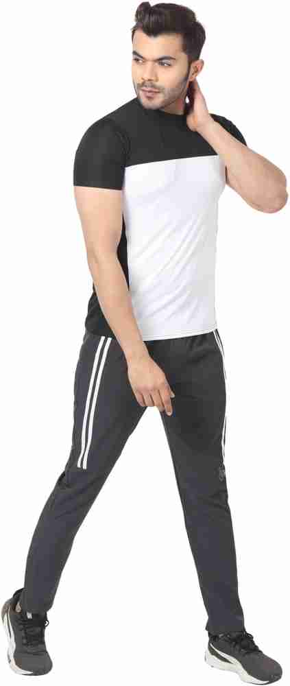 TheWhoop Striped Men Blue Track Pants - Buy TheWhoop Striped Men Blue Track  Pants Online at Best Prices in India