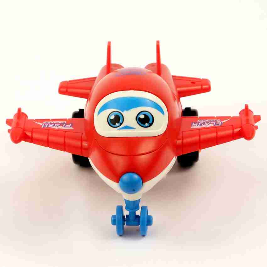 Red hotsell airplane transformer