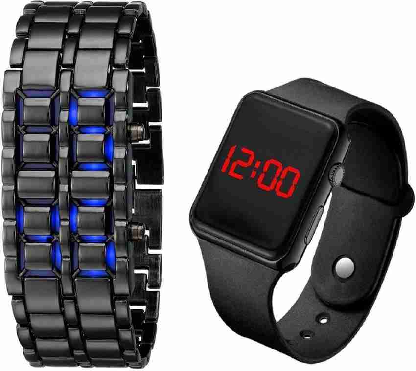 Faceless led watch clearance