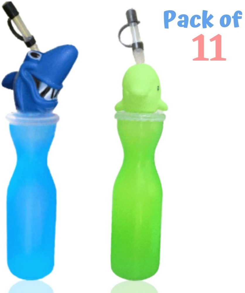 Kids Character Aluminium School Water Bottles 400 ML ideal Gift for Boys &  Girls
