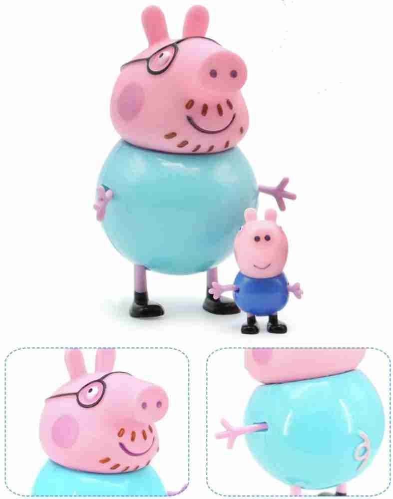 Mummy and daddy pig hot sale figures